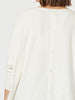 Avery Button Back Knit - Ivory