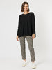 Remy Scarf Knit - Black