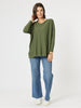 Remy Scarf Knit - Khaki