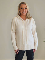Alexa Knit Hoodie - Natural