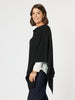 Macy Knit Poncho - Black