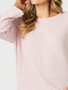 Chic Rib Knit - Blush