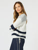 Lyla Knit - Ivory/Midnight