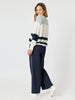 Lyla Knit - Ivory/Midnight