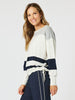 Lyla Knit - Ivory/Midnight