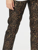 Mona Animal Print Pant - Bronze