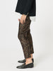 Mona Animal Print Pant - Bronze