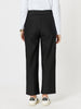 Nicky Wide Leg Pinstripe Pant - Natural/Black