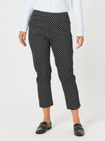 Pretty Bow Pant - Black/White