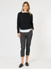 Pretty Bow Pant - Black/White