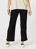 Ribbed Lounge Pant - Black