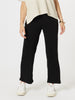 Ribbed Lounge Pant - Black
