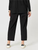 Sky Straight Leg Ponte Pant - Black