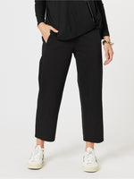 Sky Straight Leg Ponte Pant - Black