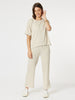 Ribbed Lounge Top - Natural
