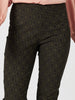 Ingrid Print Stretch Pant - Khaki