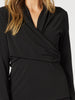 Opera Cross Front Top - Black