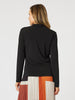 Opera Cross Front Top - Black