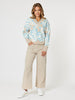 Sabrina Wide Leg Jean - Natural