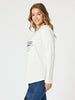 Vintage Long Sleeve Print Tee - White/Denim