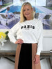 Paris Sweatshirt - White
