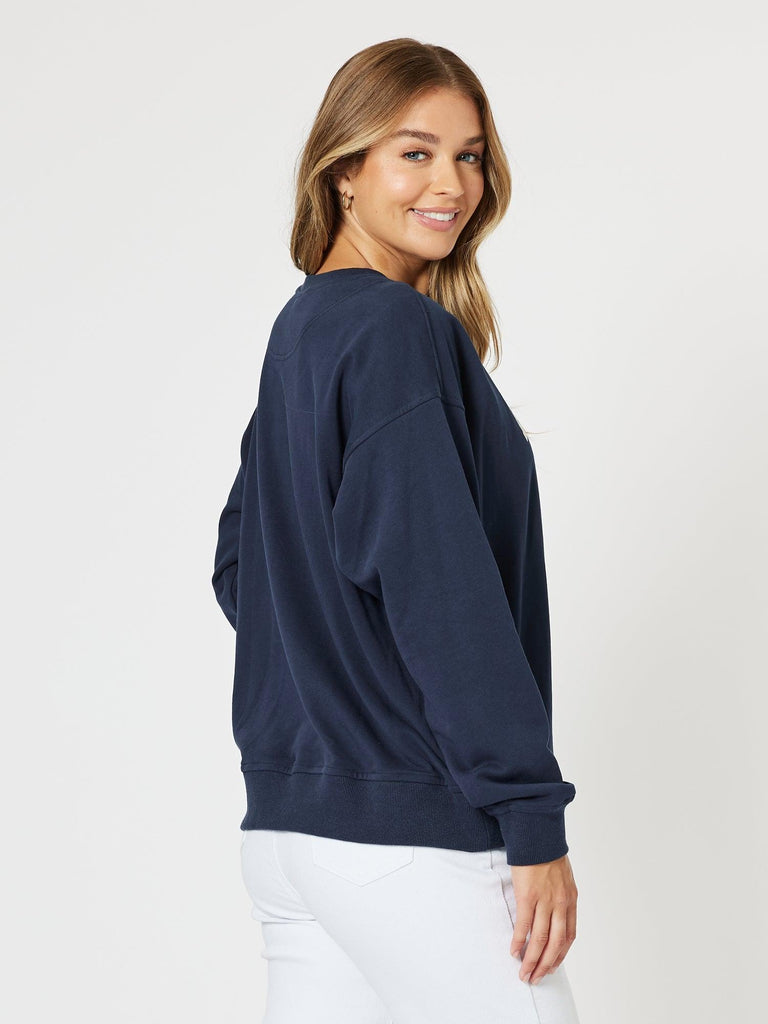 Paris Sweatshirt - Navy