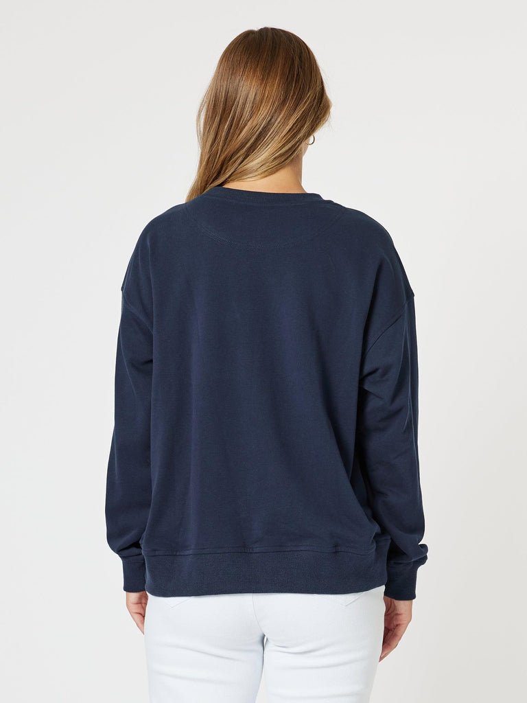 Paris Sweatshirt - Navy