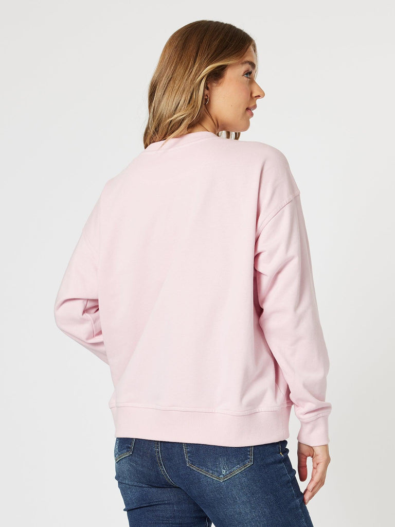 Paris Sweatshirt - Pink