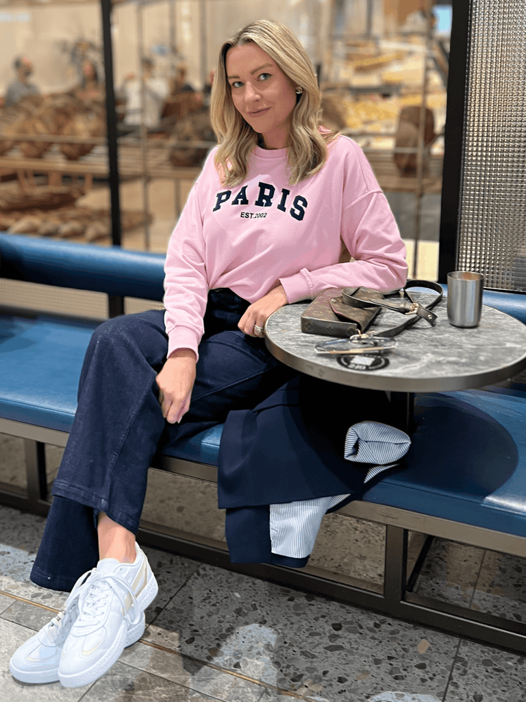 Paris Sweatshirt - Pink