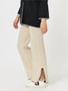 Cosy Split Hem Pant - Natural