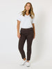 Chicago Slim Leg Jean - Chocolate