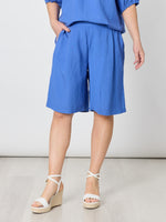 The Lino Short - Sardinia Blue