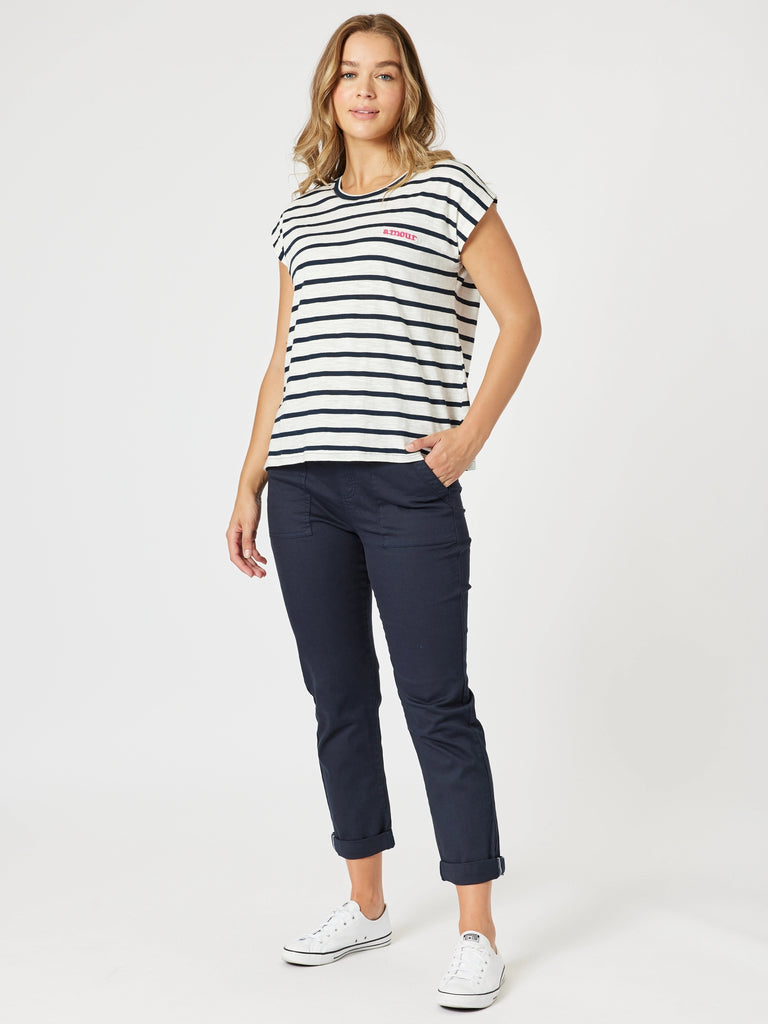 New Isabella Pant - Navy rc&co