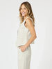 Lino Short Vest - Natural rc & co