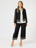 Cross Stitch Wide Leg Pant - Black rc&co