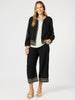 Cross Stitch Jacket - Black rc&co