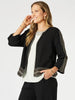 Cross Stitch Jacket - Black rc&co