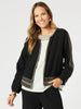Cross Stitch Jacket - Black rc&co