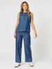 Charli Denim Top - Denim - RC&CO