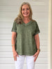 Sienna Top - Olive