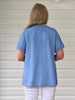 Sienna Top - Sky Blue