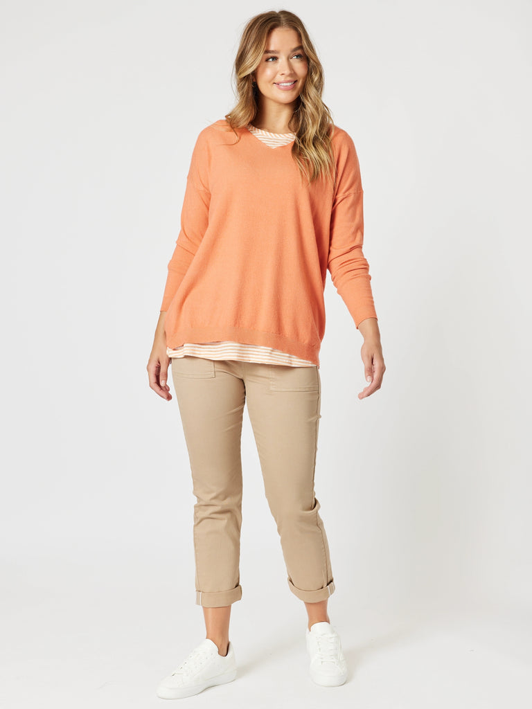 New Isabella Pant - Nutmeg RC&CO