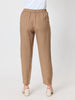 Lino Tapered Pant - Nutmeg