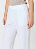 Lino Tapered Pant - White