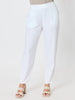 Lino Tapered Pant - White