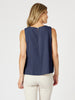 Miley Lino Cami - Navy RC&CO