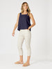 Miley Lino Cami - Navy RC&CO