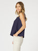 Miley Lino Cami - Navy RC&CO