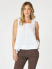 Miley Lino Cami - White RC&CO