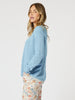 Beach Comber Knit Top - Blue RC&CO